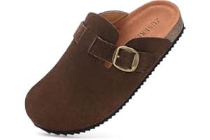 DOKELA Zoccoli Bambini Regolabile Pantofole Bambina Comode Ciabatte Bambino Antiscivolo Sabot Ragazzi e Ragazza Leggere Scarpa da Casa Plantare Sughero