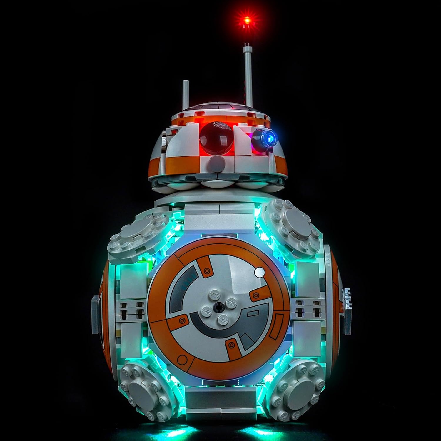 Kit de iluminación LED compatible con Lego 75452 BB-8 Astromech Droid (sin modelo), kit de iluminación decorativa compatible con ladrillos Lego BB-8 Astromech Droid