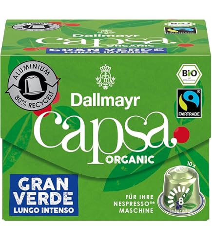 Dallmayr Capsa Lungo Belluno – 10 Kaffeekapseln, Kompatibel Mit Nespresso®