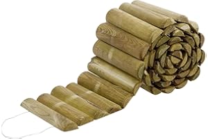 FRANKYSTAR Roll - bordura per aiuole 200x40 cm in Legno di Pino impregnato