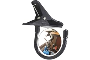 AUXPHOME Support de casque à clip pour casque – Support pour casque de bureau, crochet pour casque, affichage de casque de jeu, pince réglable, s'adapte aux surfaces verticales et horizontales