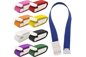 GZhaizhuan 9 piezas de torniquete de alta flexibilidad, manguera de estiba con hebilla para médicos, sanitarios y camping, primeros auxilios al aire libre (9 colores)
