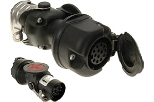Ryme Automotive 24V 15 stift/12V spänningsreducerare/adapter 13 stift