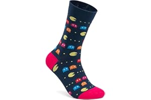 DIVER SOCKS Calcetines mujer divertidos-Calcetines altos mujer de algodon con dibujos-calcetines estampados de colores y validos desde la talla 36-40