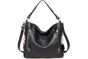 Kasgo Borsa Donna, Borse Donna Tracolla Grande Elegante Vintage Borsa a Mano Pelle PU Morbida Mano Spalla Antifurto Tote Borse a Spalla Moda con Tracolla Staccabile per Uso Lavoro Quotidiano