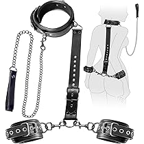 Fouet BDSM 45cm En PU Cuir - Poignée Bondage - Cravache Pour Couple