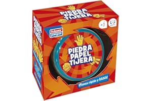 Falomir- Piedra, Papel o Tijera Juego de Mesa, Multicolor (29767)