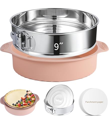 Cheesecake Container 10-inch Silicone Springform Pan Protector