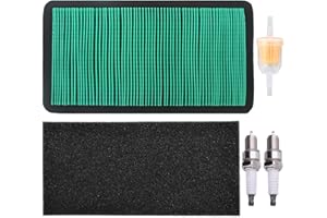 ZAMDOE Kit de Filtre à air pour Honda GCV520U GCV530 GCV530U GXV520U GXV530 GXV530U GXV530R Moteur 74425 74434 81245 81250 81270 Tracteur de pelouse remplace 17211-Z0A-013 17211-Z0A-003