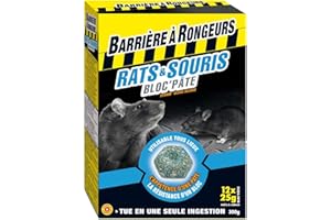 BARRIERE A RONGEURS Rats & Souris - Bloc'pâte appât - Etui 12 Blocs, Nicht Zutreffend