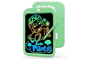 kokodi Zabawka z jednorożcem dla dzieci w wieku 3, 4, 5, 6, 7 lat, dla dziewczynek, chłopców i dzieci, 10 cali, tablica do pisania, tablica do malowania, zabawka edukacyjna, prezent na urodziny, Boże