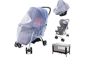 South to East Mosquitera para Cochecito, para Bebé con Bolsa de Almacenaje, Mosquitera Transpirable y Portátil para Cochecito, Asiento de Coche, Moisés, Cuna, Playard, Mini Cuna de Viaje