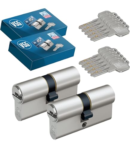 ABUS EC660 Profil-Doppelzylinder Mit Sicherungskarte – Hochsicherheit Für Deine Tür