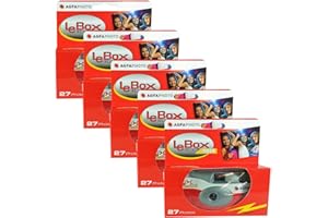 5 x EDITION 1A PHOTO PORST Einwegkamera / Hochzeitskamera / Partykamera Agfa ( 27 Fotos, Blitz, 5-er Pack )