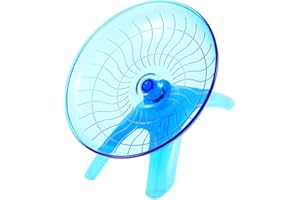 WEASHAEMGLI Hamster Wheel Silent Exercise Wheel Plastic Running Wheel for Hamsters Gerbils Hedgehogs and Squirrels