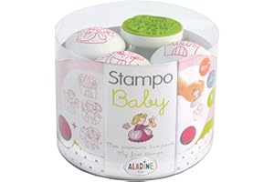 Aladine- STAMPO Baby Princesses, 3809