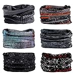 Bandana multiuso tubolare: scaldacollo, bandana, copricapo per yoga, escursionismo, equitazione, motociclismo, Volltonfarbe