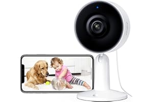 ARENTI Smart Baby Monitor with Mobile App,1080p FHD, IN1 Video Baby Monitor,Sound & Motion Detection, 2 Way Audio, Night Vision, Indoor Security Dog Camera, Works with Alexa & Google