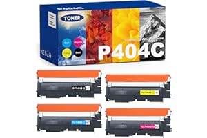 ONLYU CLT-P404C CLT-404S Multipack Kompatibel für Toner Samsung C480w Toner für Samsung Xpress C480fw Toner C480w C480 C480fn C430 C430w C48X C43X Series CLT-K404S CLT-Y404S CLT-C404S CLT-M404S (4er-Pack)