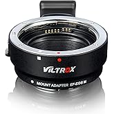 Viltrox EF-EOS M Electronic AF Auto Focus Lens Mount Adapter for Canon EF/EF-S Lens to Canon EOS-M (EF-M Mount) Mirrorless Ca