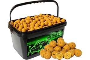 Angel-Berger Magic Baits bouillettes dans seau de 4 kg