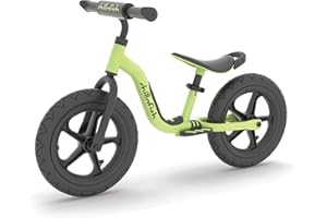 Chillafish Lightweight Kids' Balance Bike | Moulded, Adjustable Seat Bicycle with 12" Puncture-Proof Tyres | Custom Ride Bikes for Toddlers Age 2 to 5 Years