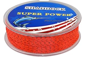 SHADDOCK FISHING Braid Fly Fishing Backing Line 20LB/100M for Saltwater Freshwater Trout Bass Pike Fishing