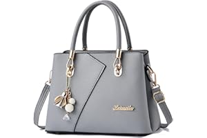 FANDARE Damska torebka z wieloma kieszeniami torby z uchwytem na górze torba na ramię skóra PU