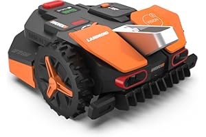 WORX Landroid Vision S250 WR202E Robot cortacésped para Jardines de hasta 250 m² – Robot cortacésped Inteligente sin Cable de limitación – WiFi y Bluetooth – prevención Activa de obstáculos con