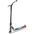 Trottinette Freestyle Antik Horus S1 - Design Oil Slick Neochrome | Guidon Y-Bar | Roues 110mm | Pour Skatepark & Street