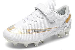 ASOCO DREAM Zapatillas de Fútbol Niño Calzado de Fútbol Spike Aire Libre Zapatos de Deporte Adolescentes Atletismo Training Botas de Fútbol