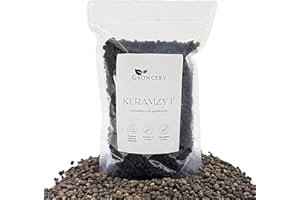 GROWCERY Premium Keramzyt For Plant Pots - Expanded Clay Aggregate 4mm - 10mm | Superior Drainage, Moisture Retention & Lightweight, Eco-Friendly Growing Medium for Enhanced Root Aeration & Plant Health (2L)