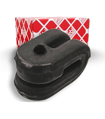 Febi Bilstein Exhaust Hangers (Pair) - Fits Renault Movano A & R19 - Easy Slide-On Mount