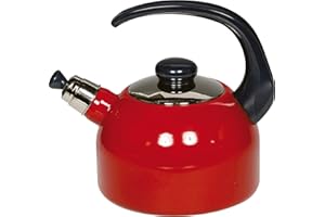 Riess 454295 – teiera, Acciaio Inossidabile, Rosso, 24 x 18.8 x 18.8 cm,