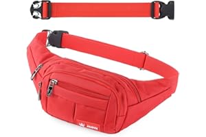 AIRZYX Sacs Banane Ville Running Sacs Bananes de Randonnée Homme Femme, Sacs à Dos de Randonnée Sacs de Sport Vélo, Etuis pour Couteaux et Outils de Randonnée