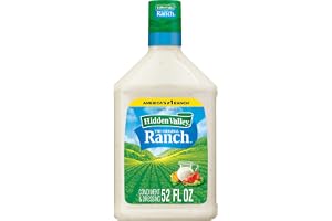 Hidden Valley Ranch Dressing & Dipping Sauce, Ranch Dressing and Pizza Topping, Gluten Free Salad Dressing, 52 Ounces (Packaging May Vary)