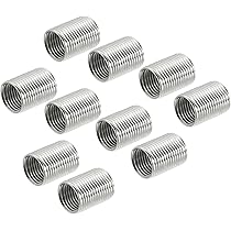 5 Adaptateurs Réducteurs De Vis M12 Vers M10 – 30mm De Long – Uxcell – Neuf