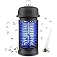 Gigawatts Bug Annihilator Insect Killing Machine Mosquito Eliminate 20W Electric Bug Controller Shock-Resistant ABS UV Light Residential & Commercial Pest Catcher Mosquitoes Flies Wasps Beetles