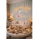 Sticker Hoş geldin Ramazan Dekorlu Ahşap Kapı S&uuml;s&uuml;, Ramazan S&uuml;sleri, Ramazan Tavan S&uuml;s&uuml; Ramazan &Uuml;r&uuml;nleri 2026