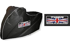 DUSTOFF COVERS Dustoff Housse de protection intérieure respirante pour moto Triumph Tiger 800 900 955 1050 1200 XC GT