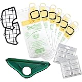 PIESSEONLINE Kit Risparmio Folletto Vk 140 150 12 Sacchetti 12 Profumi 2 Griglie 1 sotto spazzola