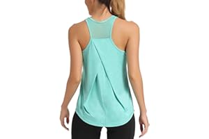 Dawnrole Camisetas Tirantes Mujer Gimnasia Yoga Corriendo Atlético Tops