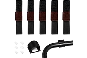 QIYICHE 32 Stück Bodenschoner für Stühle, Stuhlbeinschoner Klettverschluss, Parkettschoner, Geeignet für Schlittensitze, Schaukelstuhl Rutschfestigkeit und Lärmreduzierung (32)