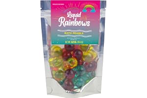 Gift Republic Flytande Spirit Rainbow - Badpärlor (20 enheter), flerfärgad