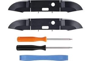 AVERICHT Ersatz LB RB Bumper für Xbox Series X Controller, Ersatzteil für Xbox Series X Controller (Schwarz x2)