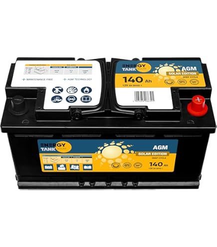 Batteria FIAMM Industriale 12V 120Ah | 850A EN | Per Auto, Camper E Applicazioni Marine - Foto 11