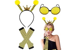 LXONTSG Abeja Costume Accesorios, Cosplay Bee Diadema, Costume Accesorios Bee, Abeja Diadema, Adulto Abeja Headband, Abejas Headband, Carnaval Disfraz Abeja, para Fiestas Carnaval y Halloween