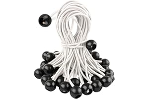 CT CASTOR TROY Tensores Lona Piscina - Pack De 25 x 25 cm Gomas Lona Piscina - Gomas Tensores Lona Piscina - Tensores para Lona De Piscina - Tensores Elásticos - Gomas Piscina Lona - Tensor Goma Camping