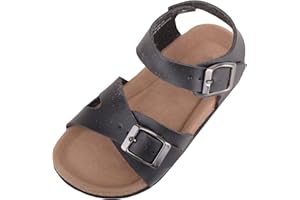 ABSOLUTE FOOTWEAR Childrens Kids Boys Easy Buckle Up Summer Holiday Beach Sandals