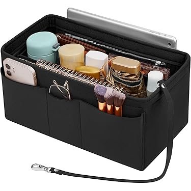 Filz-Taschenorganizer - 2-teiliges Set In Grau